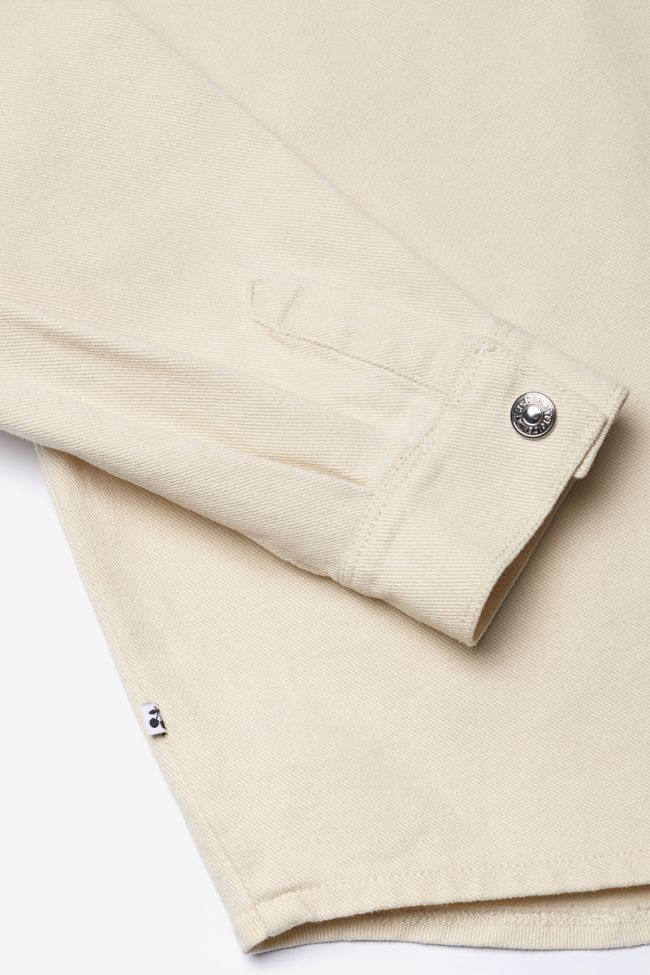 Veste Nagegi en jeans crème