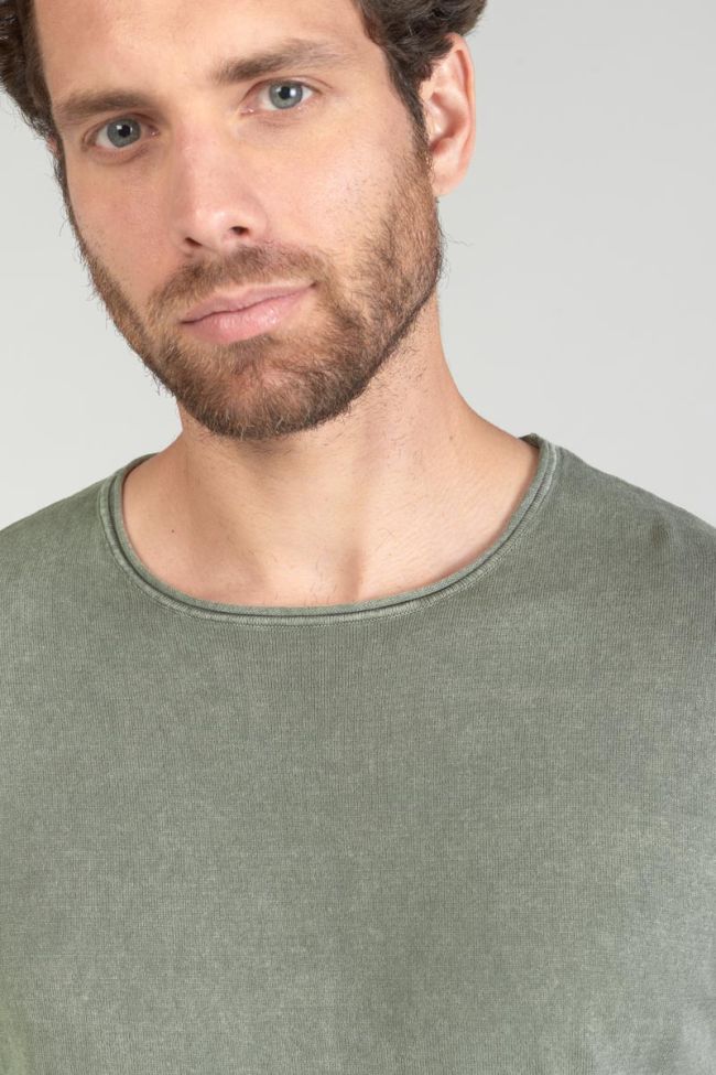 Pull Bivor kaki délavé