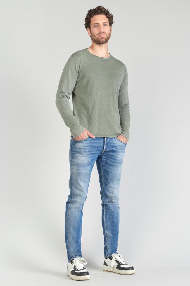 Pull Bivor kaki délavé