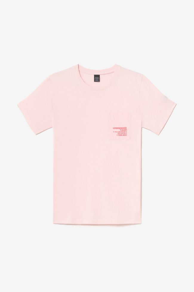 T-shirt Brezol rose clair