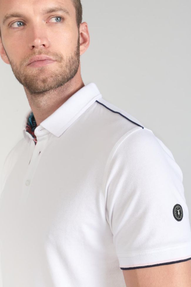 Polo Cotrel blanc