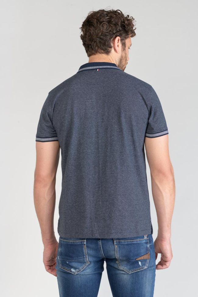 Polo Drime à rayures bleu marine