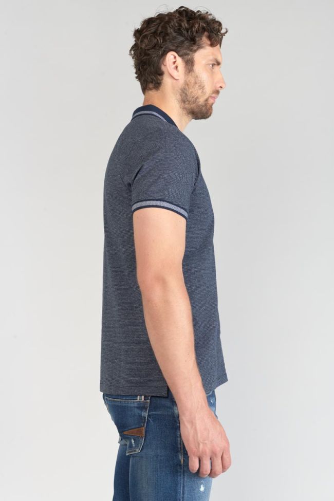 Polo Drime à rayures bleu marine