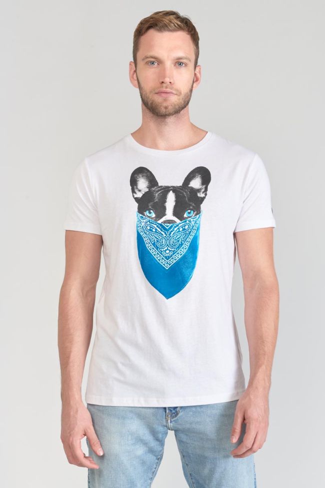 T-shirt Gan blanc imprimé