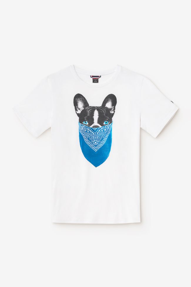 T-shirt Gan blanc imprimé