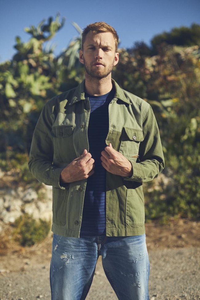 Veste Morgiou kaki vert