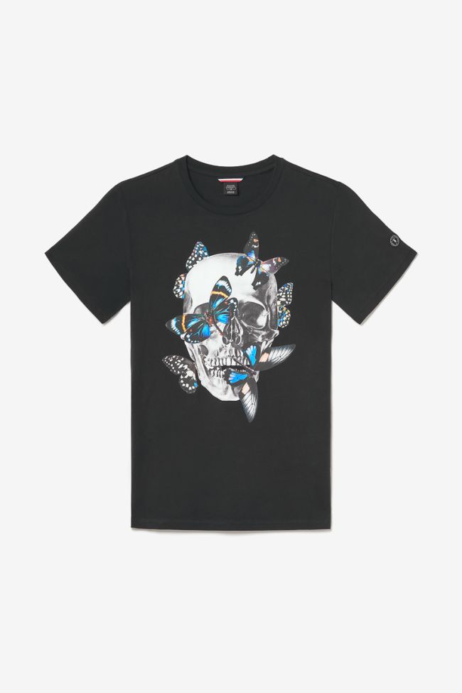 T-shirt Usma noir imprimé