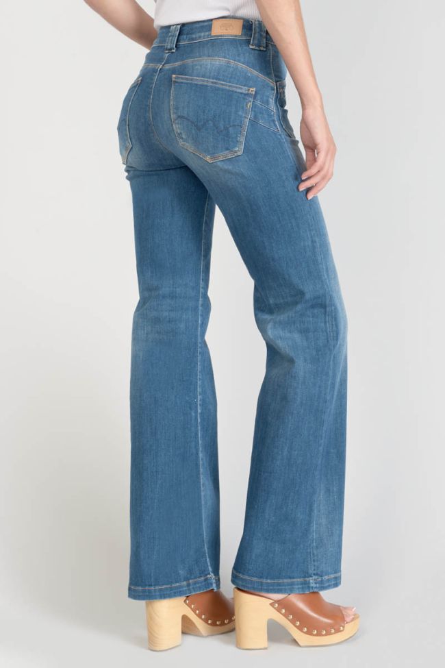 Jeans pulp flare Beni taille haute bleu N°2