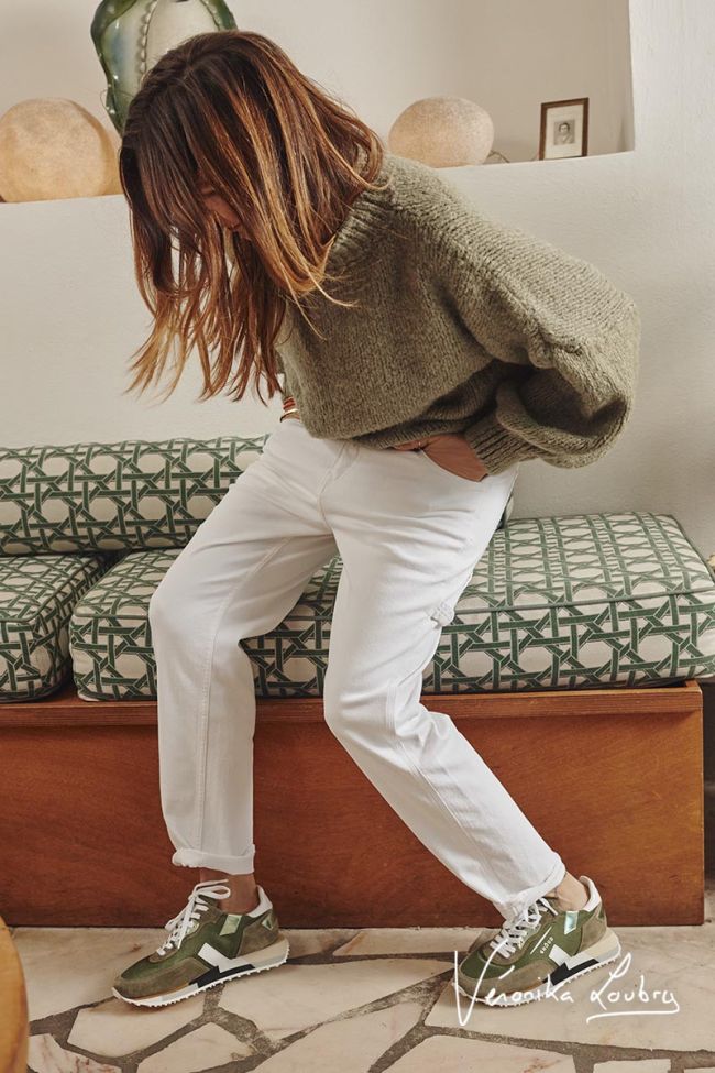 Charpentier boyfit by Véronika Loubry jeans blanc