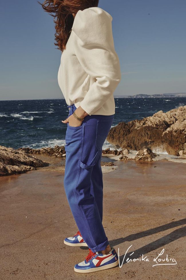Charpentier boyfit by Véronika Loubry jeans bleu
