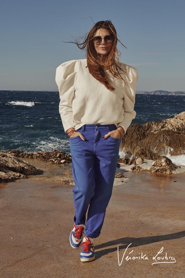 Charpentier boyfit by Véronika Loubry jeans bleu