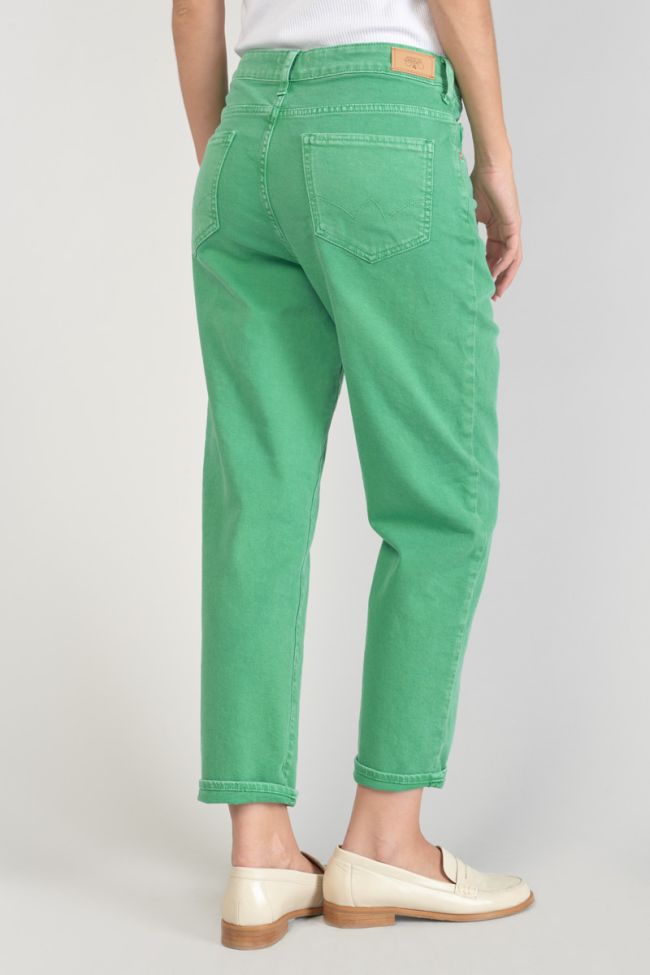 Cosy boyfit 7/8ème jeans vert menthe