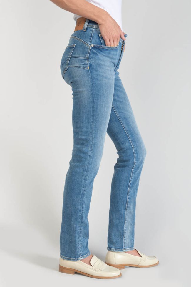 Jeans pulp regular Foxe taille haute bleu N°4