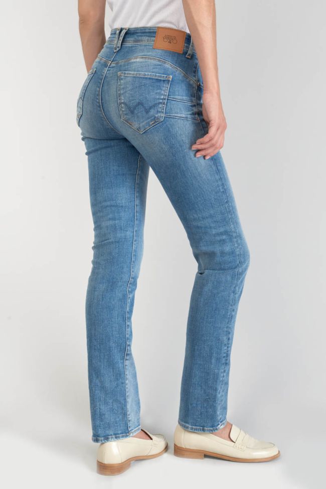 Jeans pulp regular Foxe taille haute bleu N°4