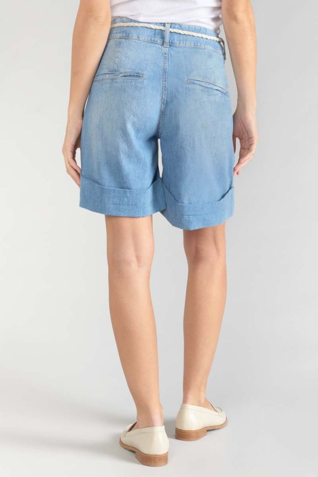 Bermuda Hellia en jeans bleu clair