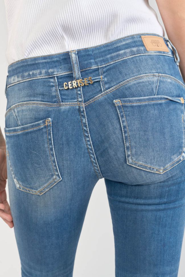 Jeans pulp slim Kawi 7/8ème bleu N°3