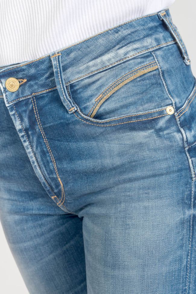 Jeans pulp slim Lump taille haute 7/8ème bleu N°3