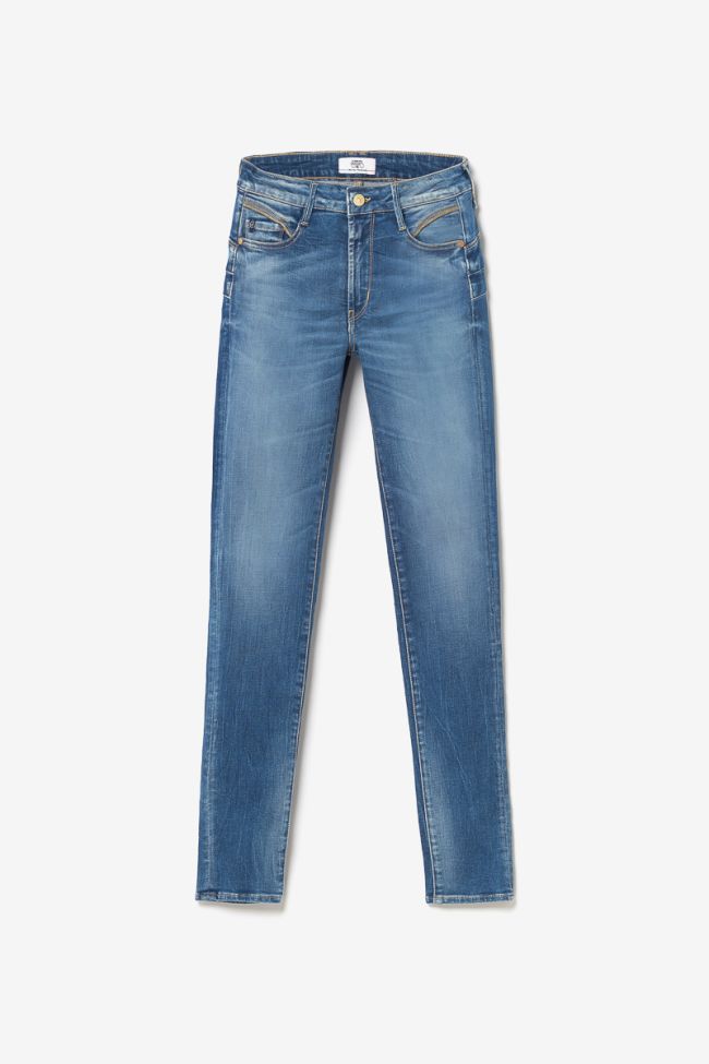 Jeans pulp slim Lump taille haute 7/8ème bleu N°3