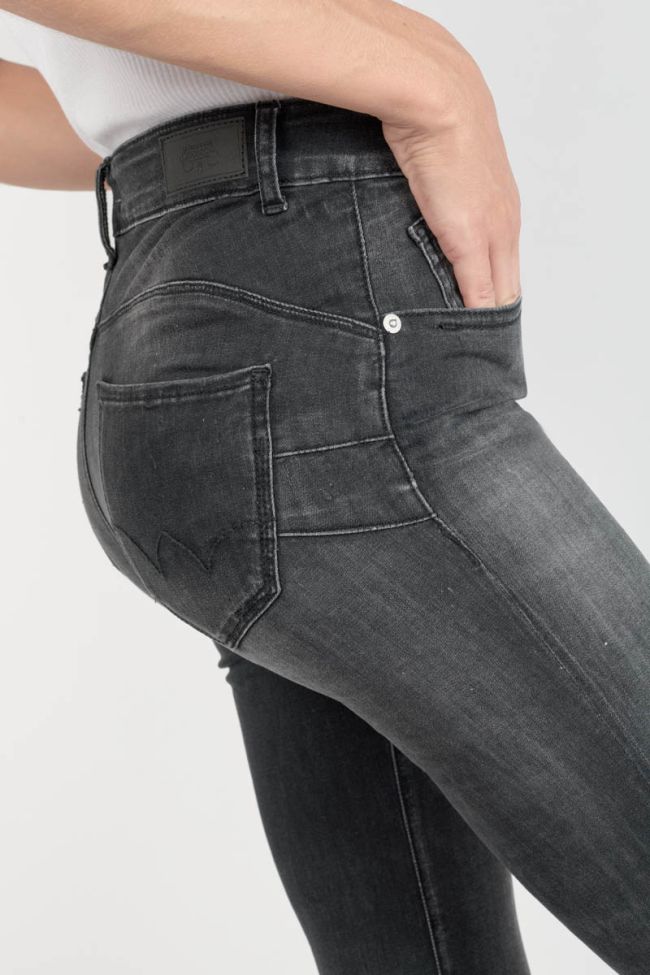 Jeans pulp slim Peak taille haute noir N°1
