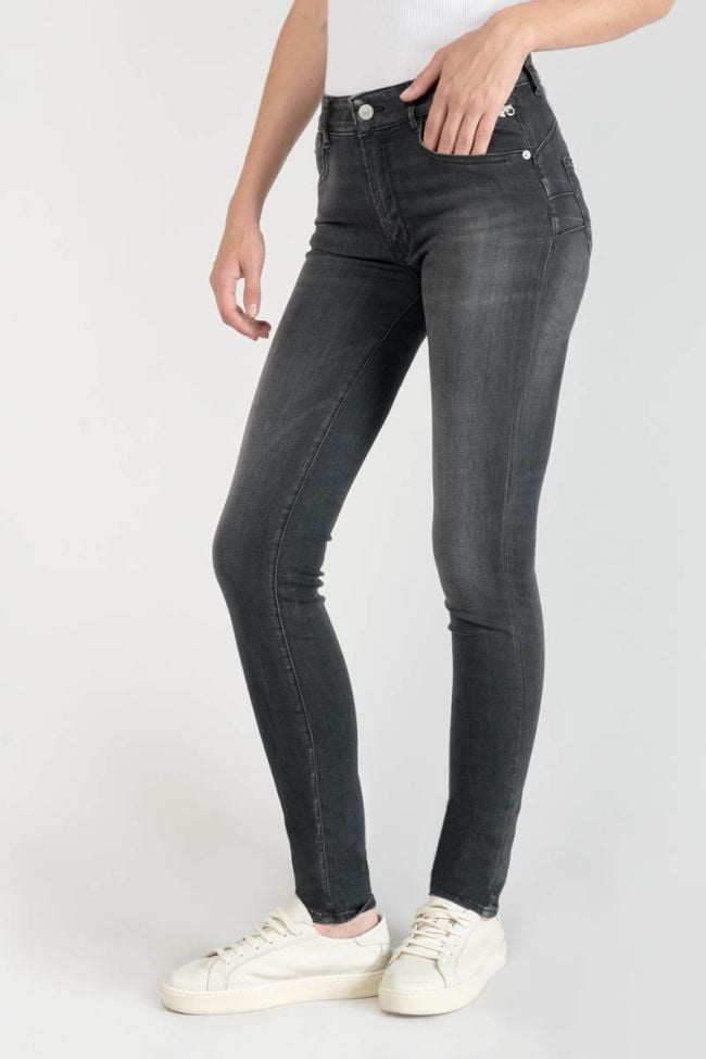 Jeans pulp slim Peak taille haute noir N°1