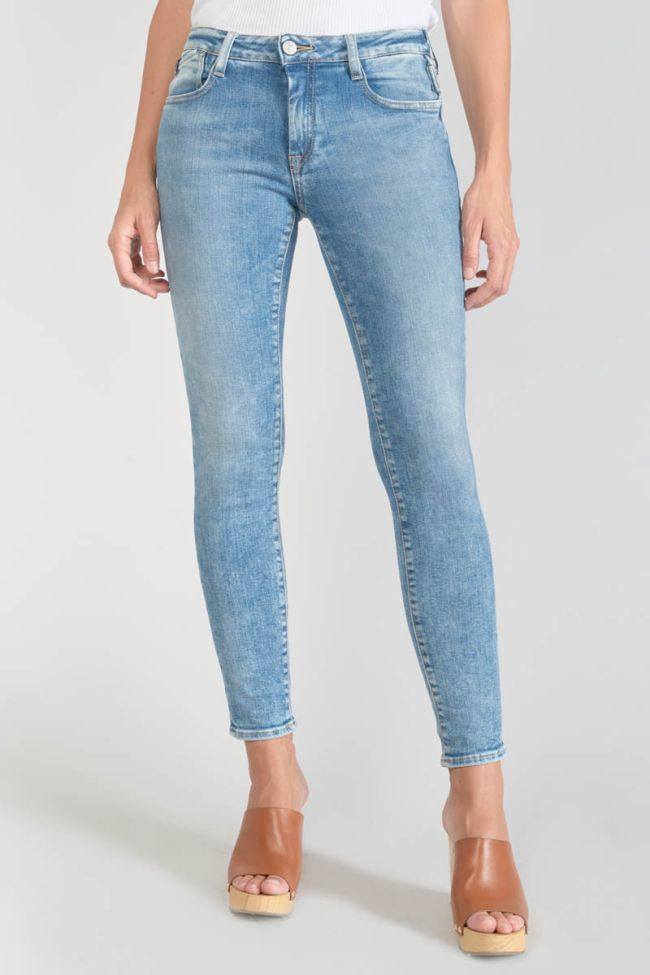 Jeans power skinny 7/8ème bleu N°4