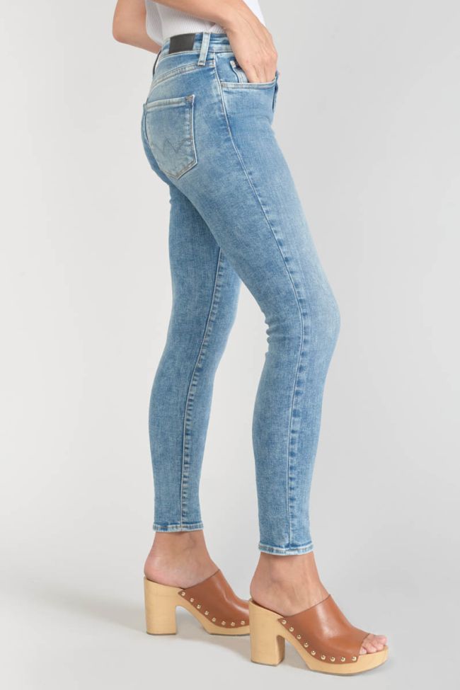 Jeans power skinny 7/8ème bleu N°4