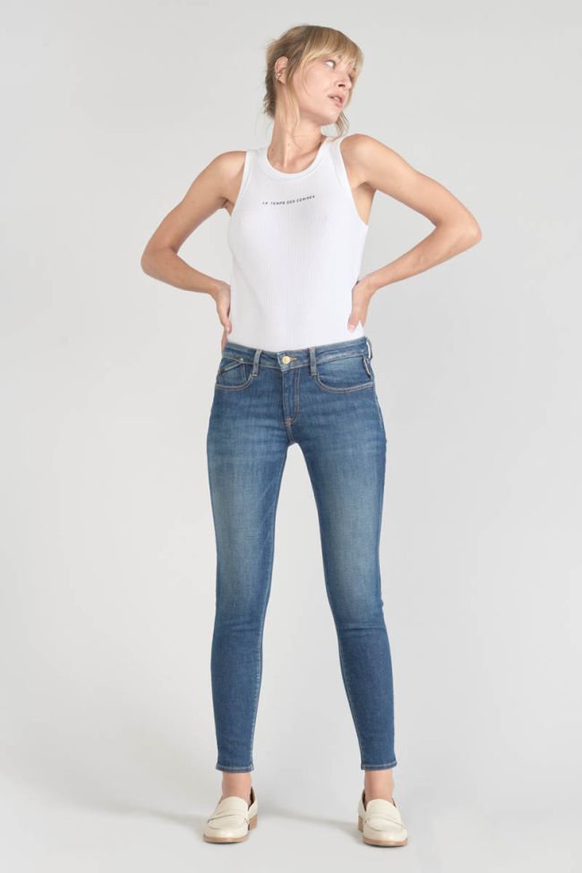 Jeans power skinny 7/8ème bleu N°2