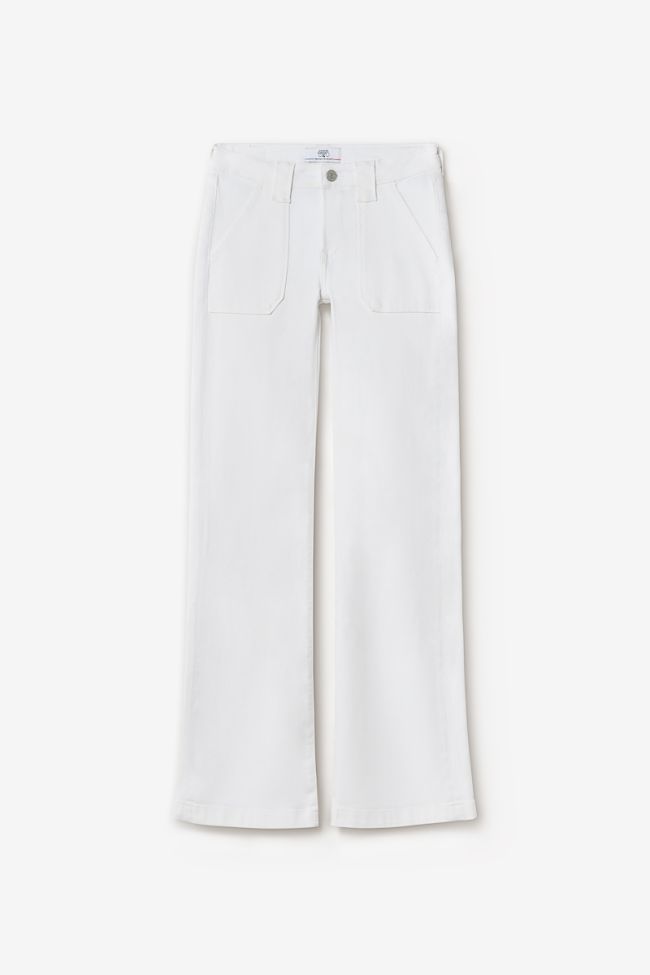 Jeans flare Sormiou blanc 