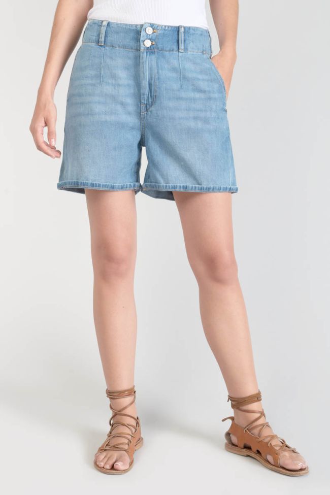 Short Sydney en jeans bleu clair