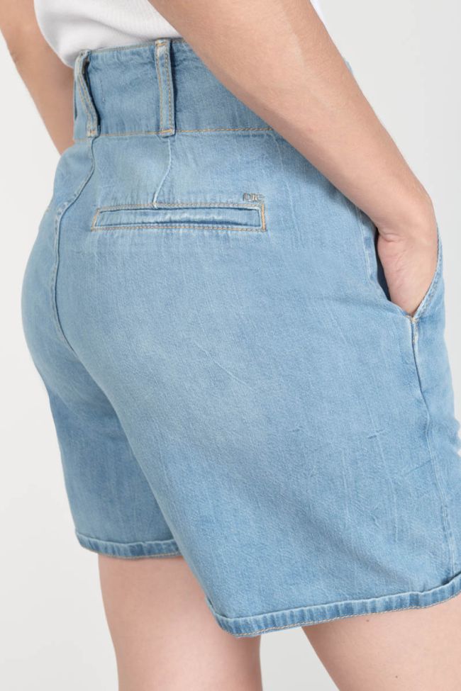 Short Sydney en jeans bleu clair