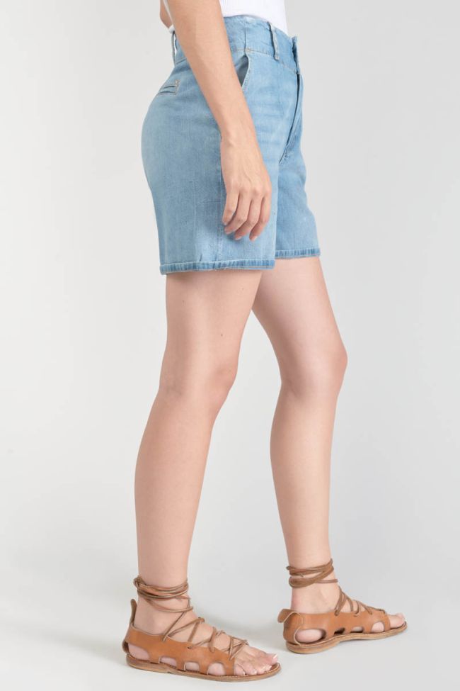 Short Sydney en jeans bleu clair