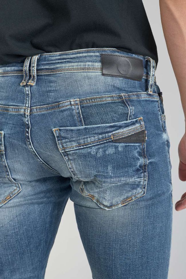 Jeans 700/11 adjusted Barnabe destroy bleu N°3