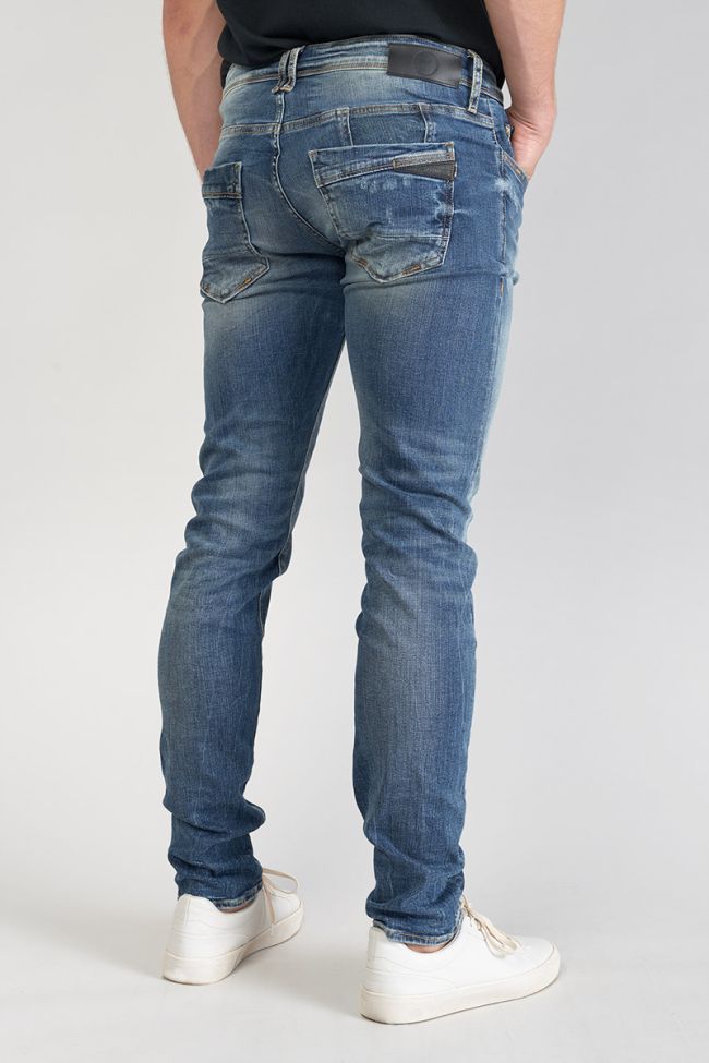 Jeans 700/11 adjusted Barnabe destroy bleu N°3