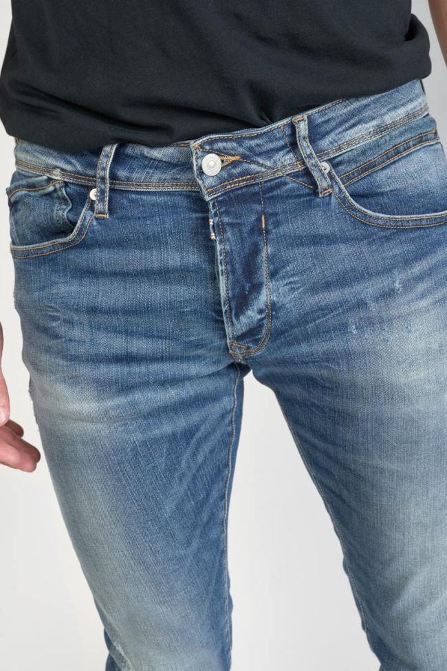 Jeans 700/11 adjusted Barnabe destroy bleu N°3