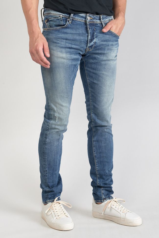 Jeans 700/11 adjusted Barnabe destroy bleu N°3