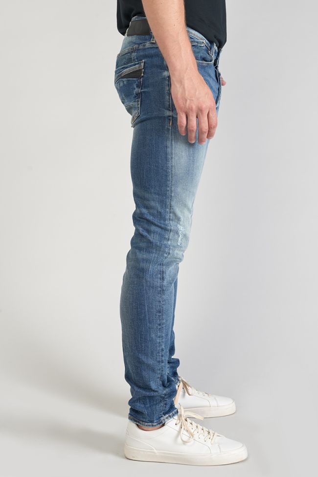 Jeans 700/11 adjusted Barnabe destroy bleu N°3