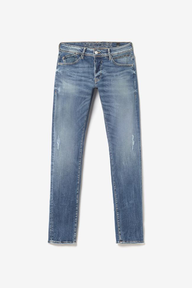 Jeans 700/11 adjusted Barnabe destroy bleu N°3