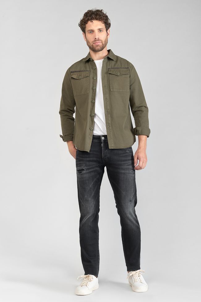 Jeans 700/11 adjusted Cantini destroy noir N°1