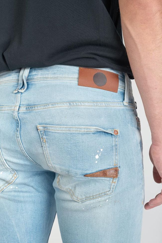 Jeans 700/11 adjusted Delphes destroy bleu N°5