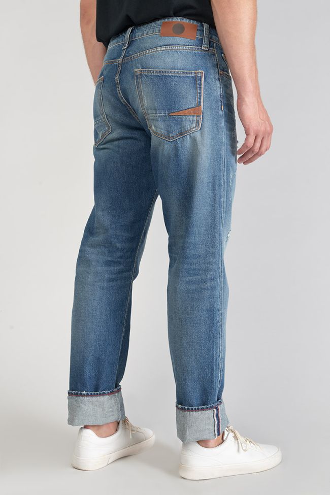 Jeans 700/20 regular Vintage destroy vintage bleu N°3