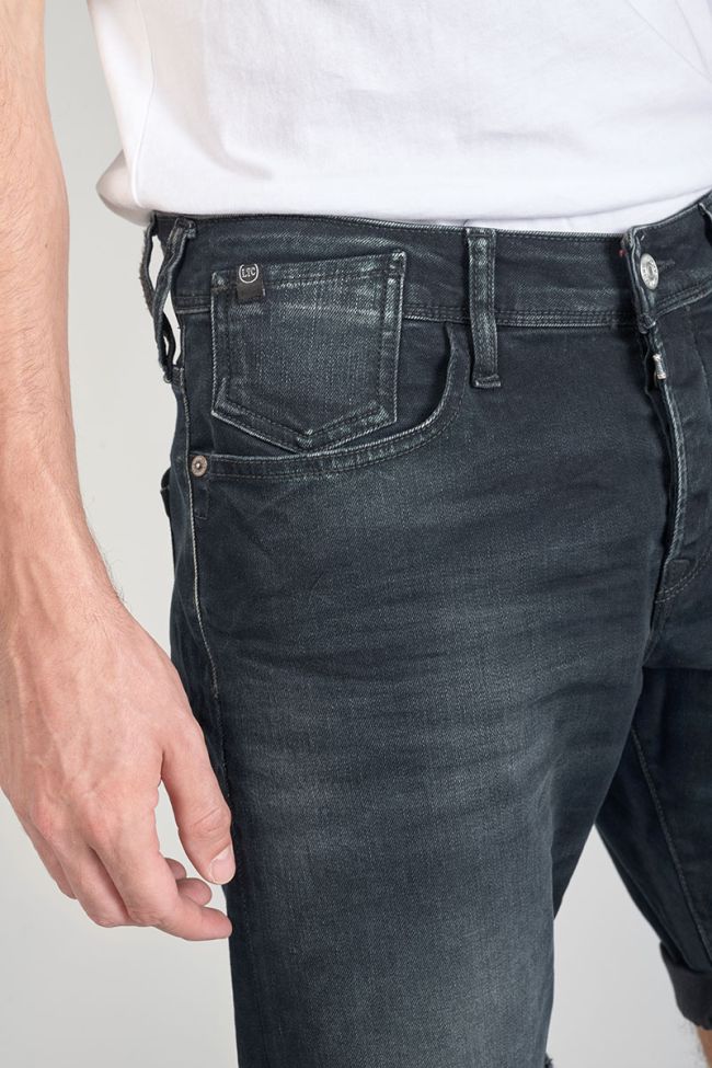 Bermuda Laredo en jeans bleu noir