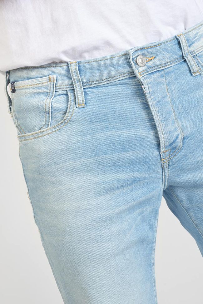 Bermuda Laredo en jeans bleu clair délavé