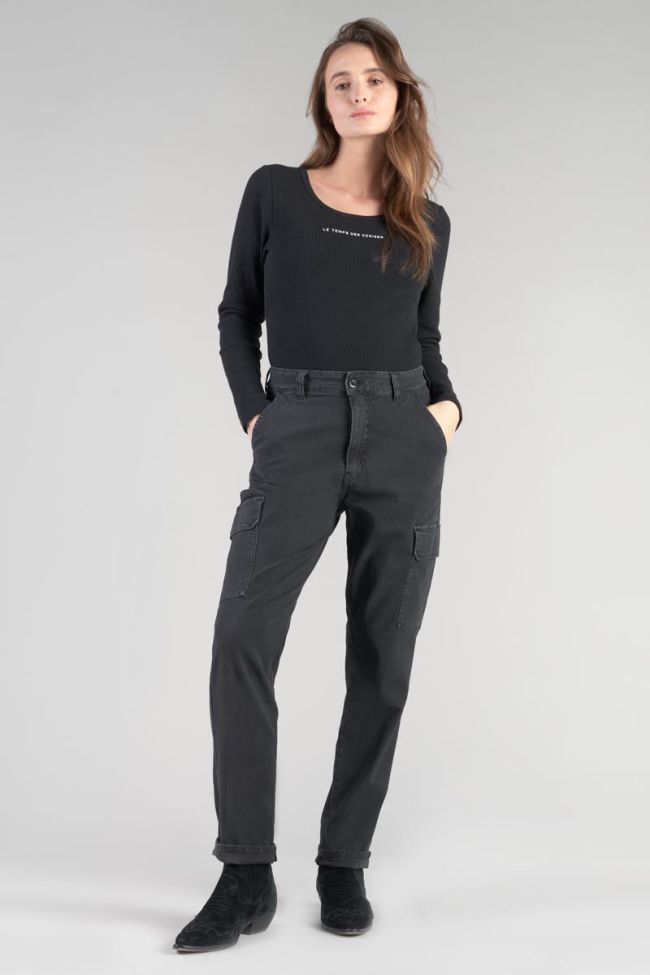 Pantalon cargo Castellas noir