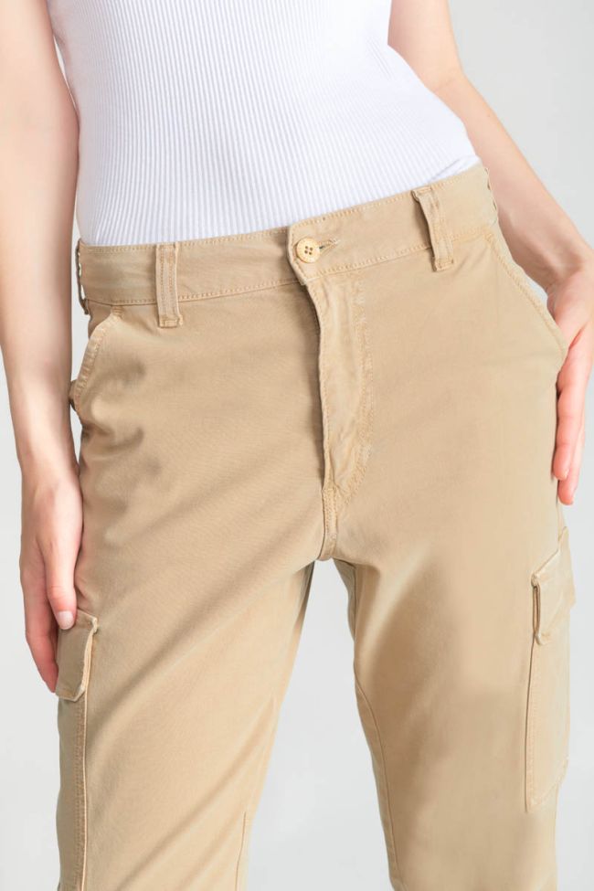 Pantalon cargo Castellas beige