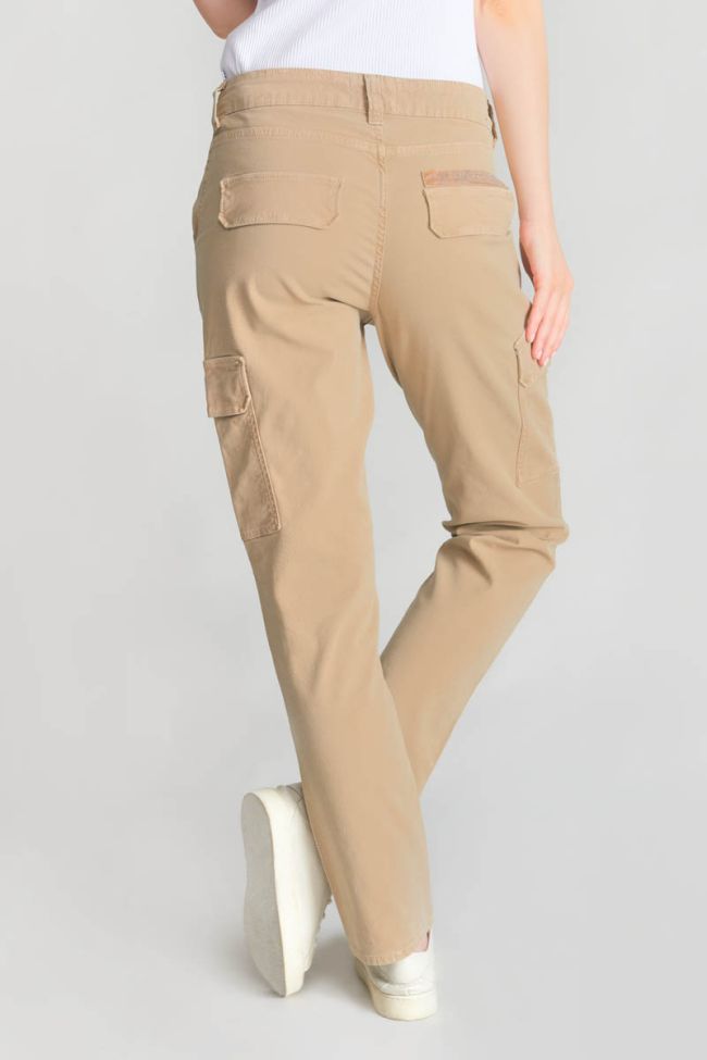 Pantalon cargo Castellas beige