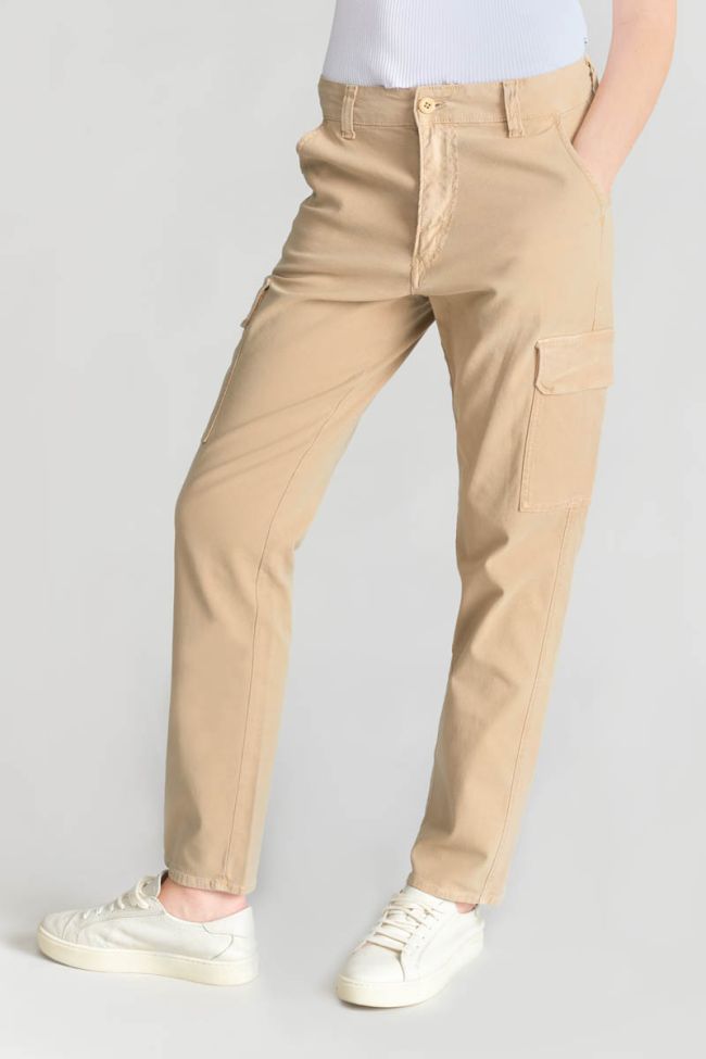 Pantalon cargo Castellas beige