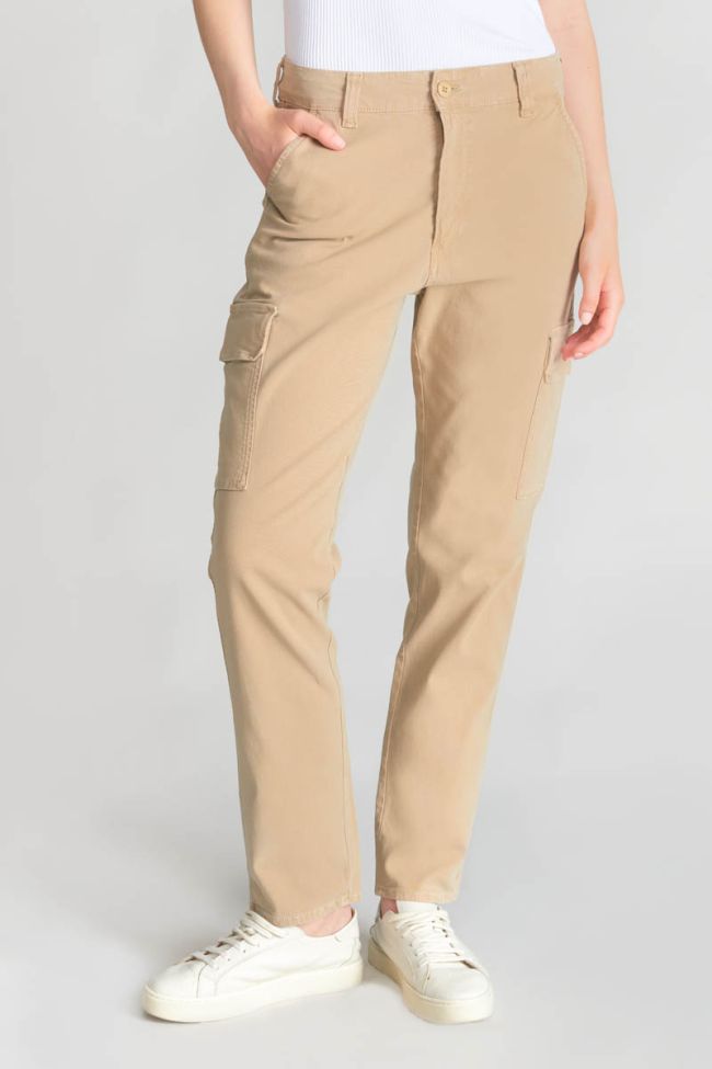 Pantalon cargo Castellas beige