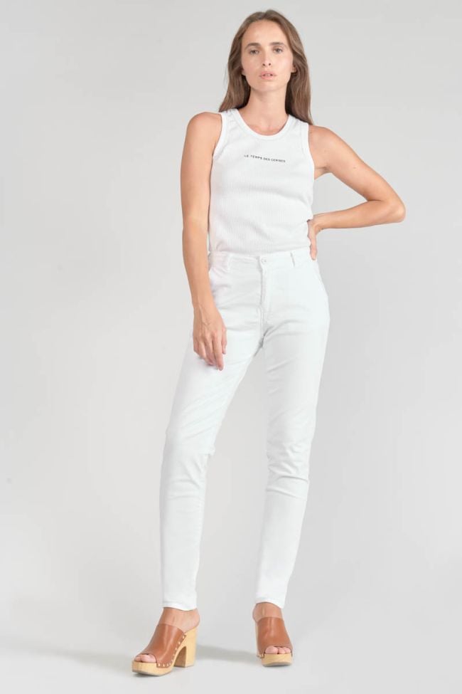 Pantalon chino Dyli3 blanc