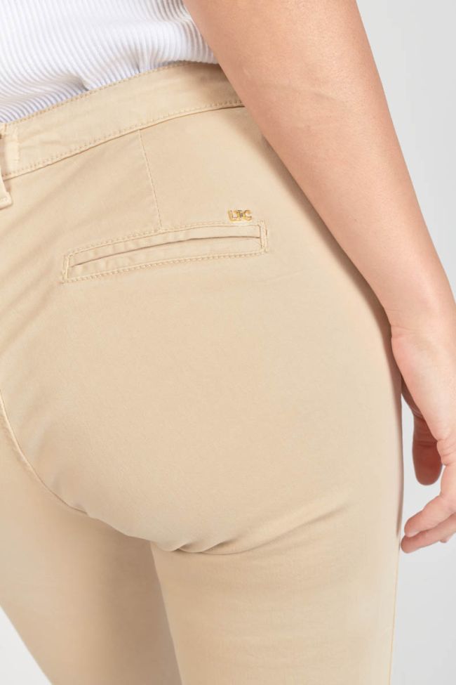 Pantalon chino Dyli3 sable