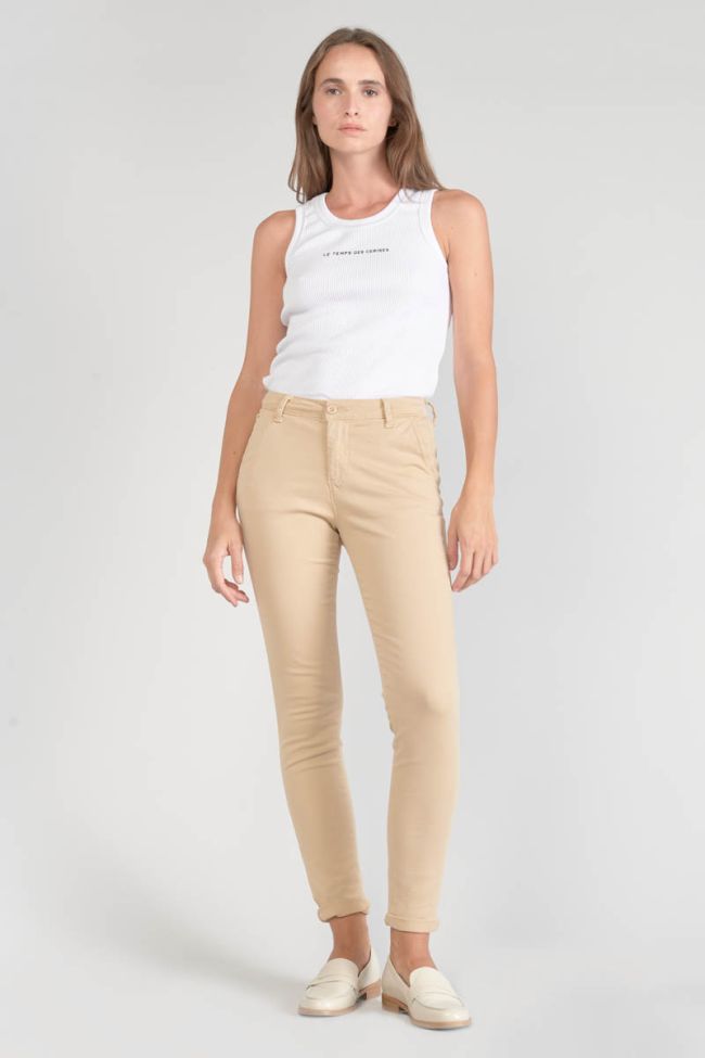 Pantalon chino Dyli3 sable